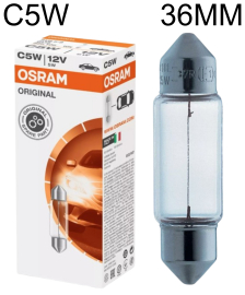 AUTO SIJALICA 6418 12V C5W 36MM OSRAM ORIGINAL